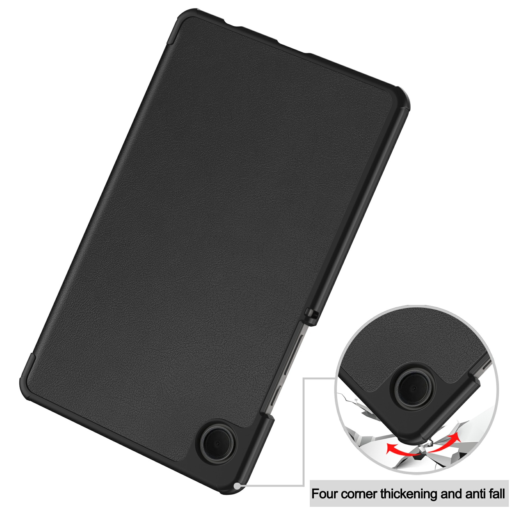 Samsung Galaxy Tab A11 Tri-Fold etui, Sort