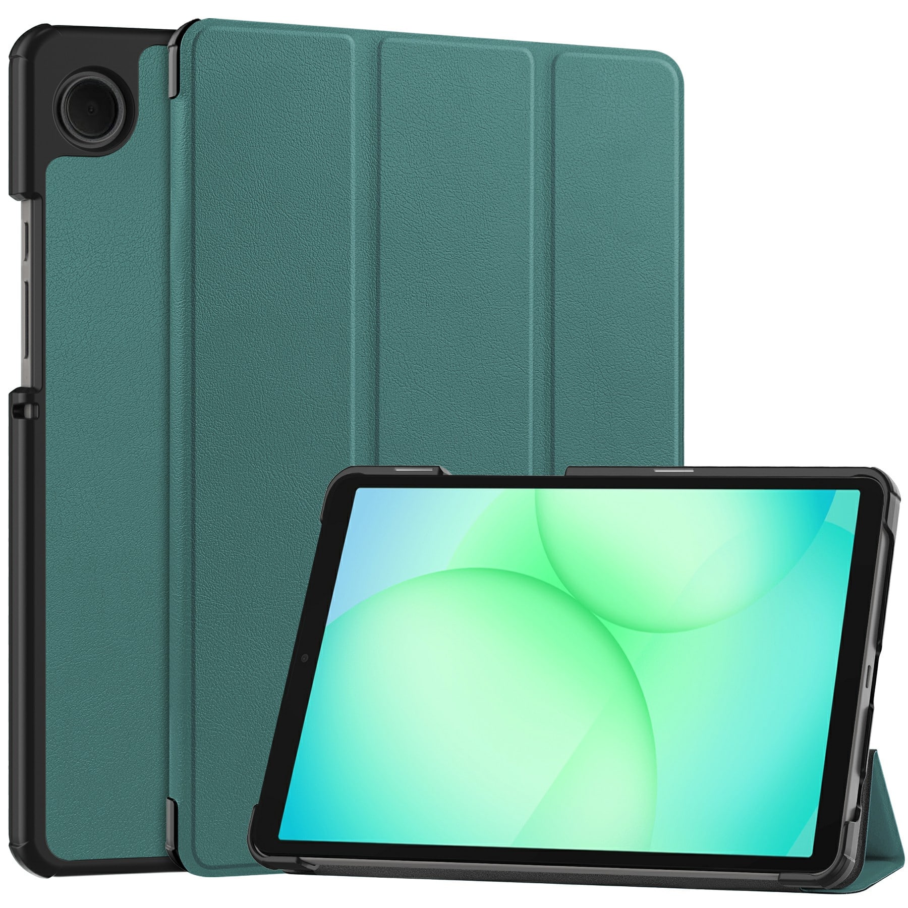Samsung Galaxy Tab A11 Tri-Fold etui, Grøn