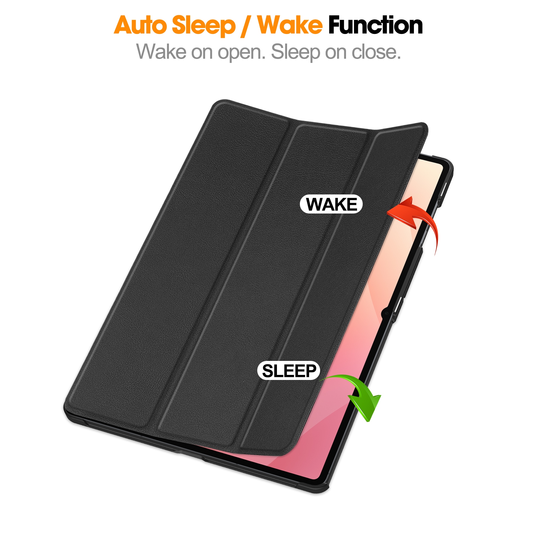 Samsung Galaxy Tab S11 Ultra Tri-Fold etui, Sort