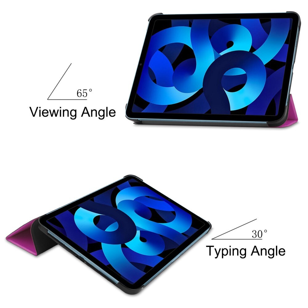 Apple iPad 11 11th Gen (2025) Tri-Fold etui, Lilla