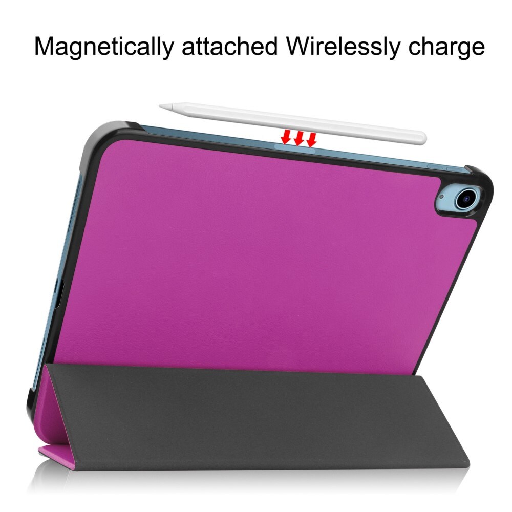 Apple iPad 11 11th Gen (2025) Tri-Fold etui, Lilla