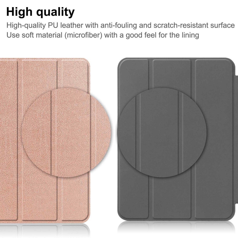 Apple iPad 10.9 10th Gen (2022) Tri-Fold etui, Rose guld