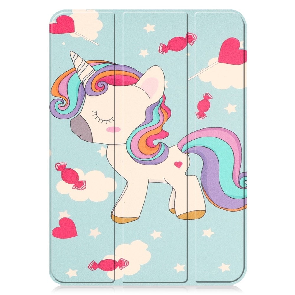 Apple iPad 11 11th Gen (2025) Tri-Fold etui, Unicorn