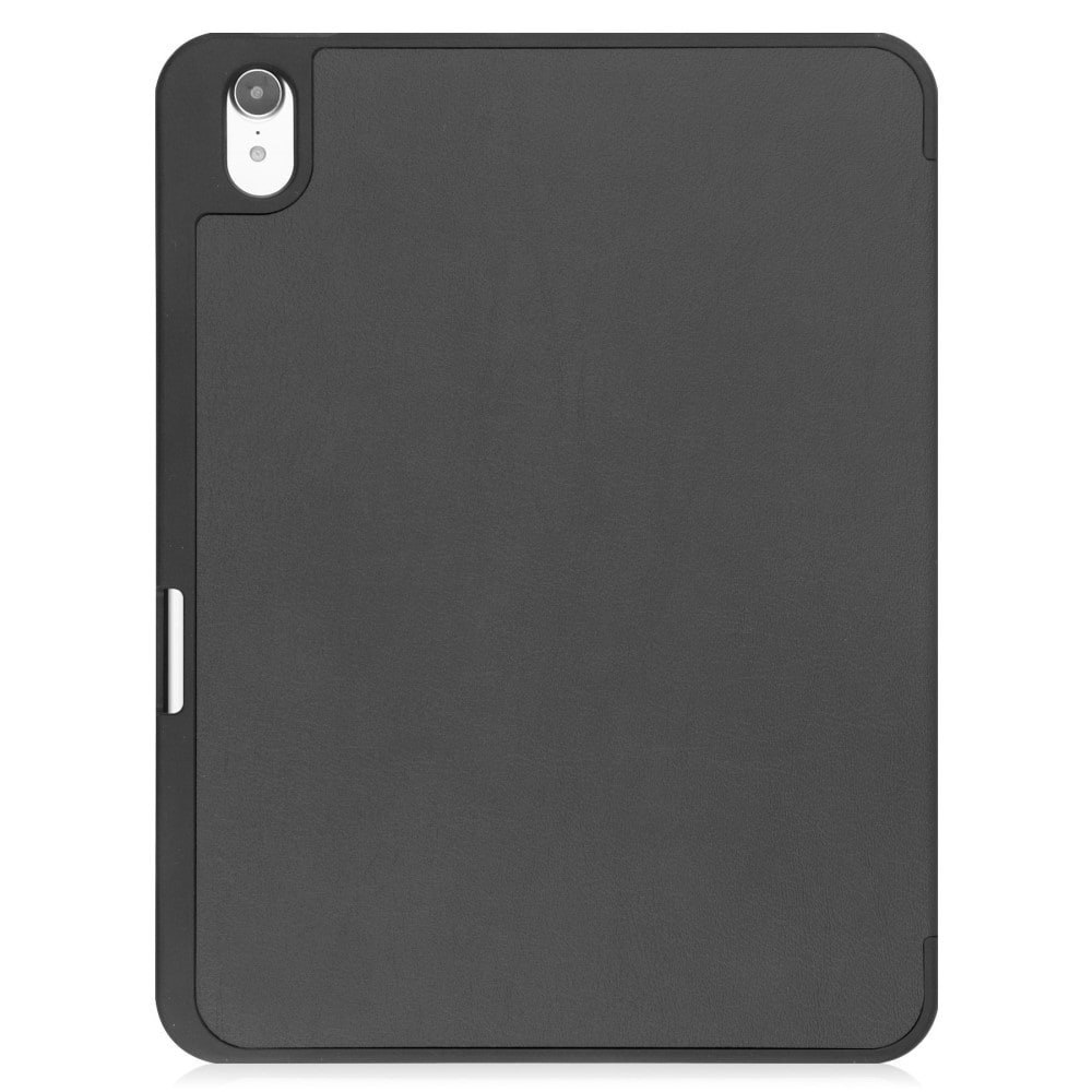 Apple iPad 11 11th Gen (2025) Tri-fold etui med penneholder, Sort
