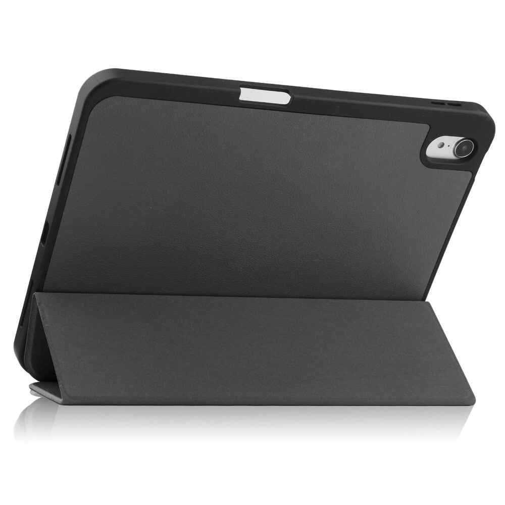 Apple iPad 11 11th Gen (2025) Tri-fold etui med penneholder, Sort