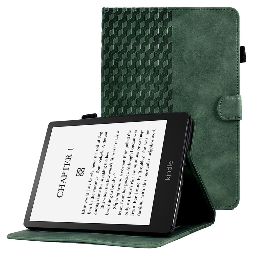 Amazon Kindle Paperwhite Signature Edition (2023) Flot etui med kortholder, Grøn