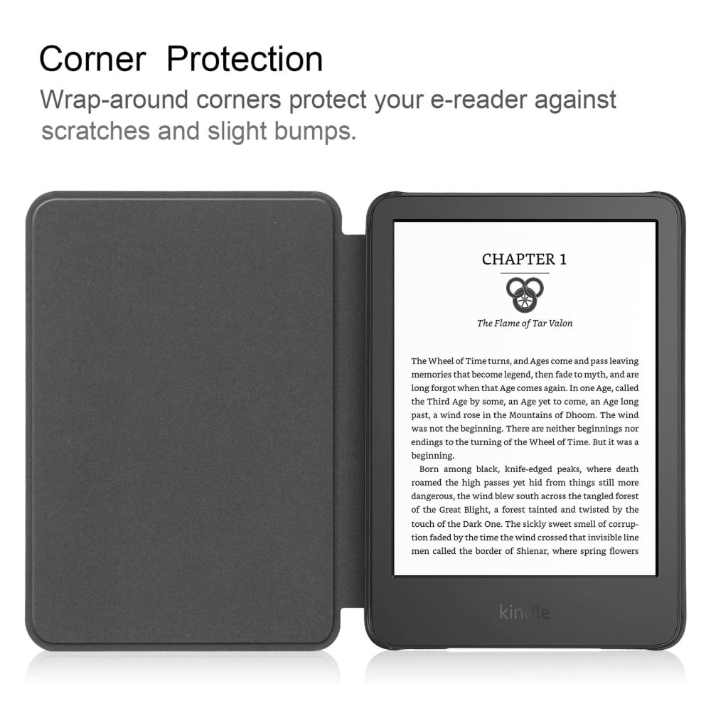 Amazon Kindle 2022 11th gen Beskyttende etui, Sort