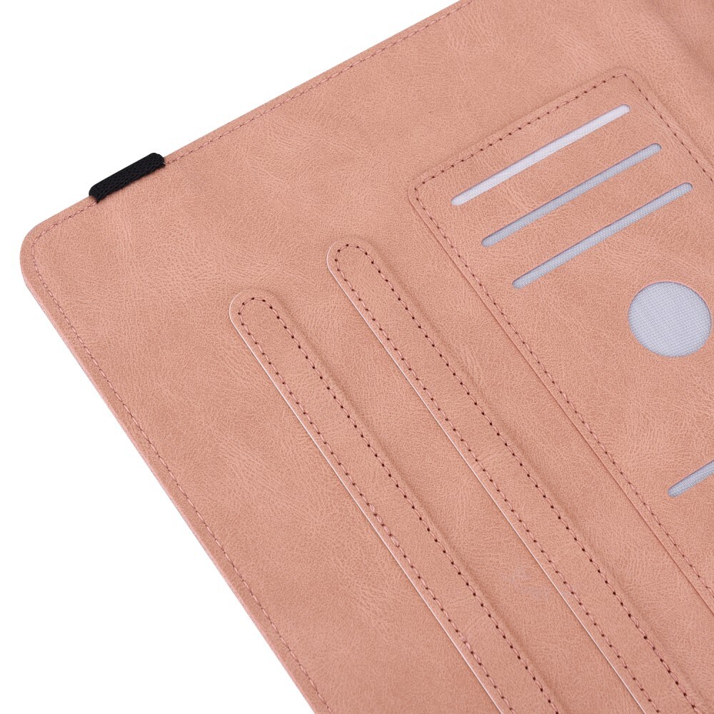  Nokia T21 Etui med sommerfugle, Lyserød