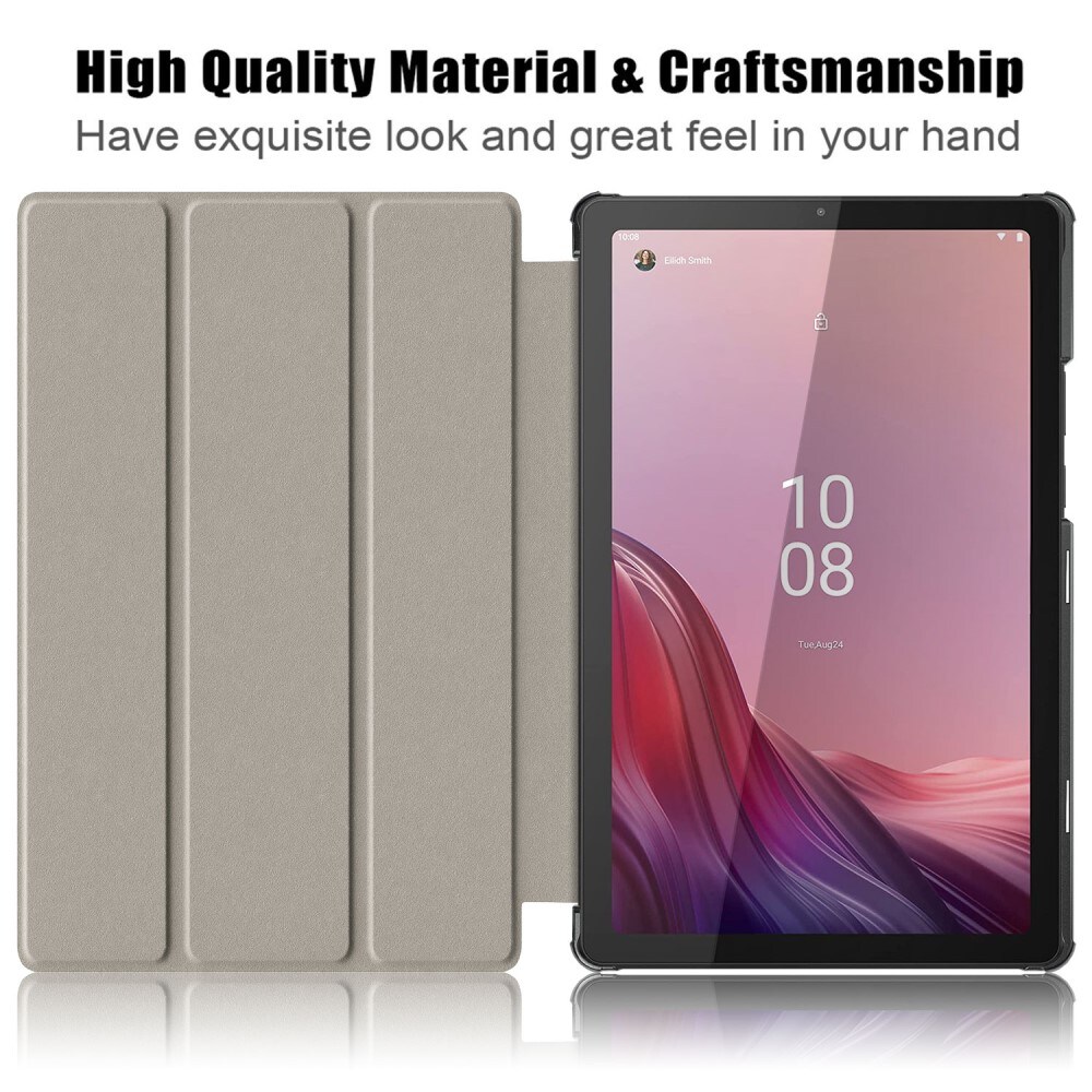 Lenovo Tab M9 Tri-Fold etui, Sort