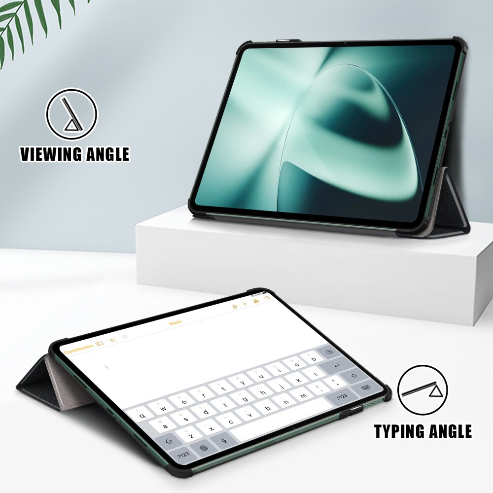  OnePlus Pad Tri-Fold etui, Sort