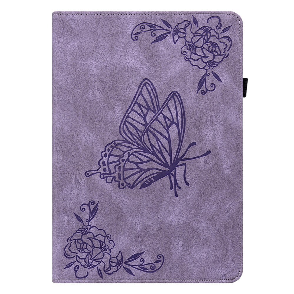 Xiaomi Pad 6 Etui med sommerfugle, Lilla