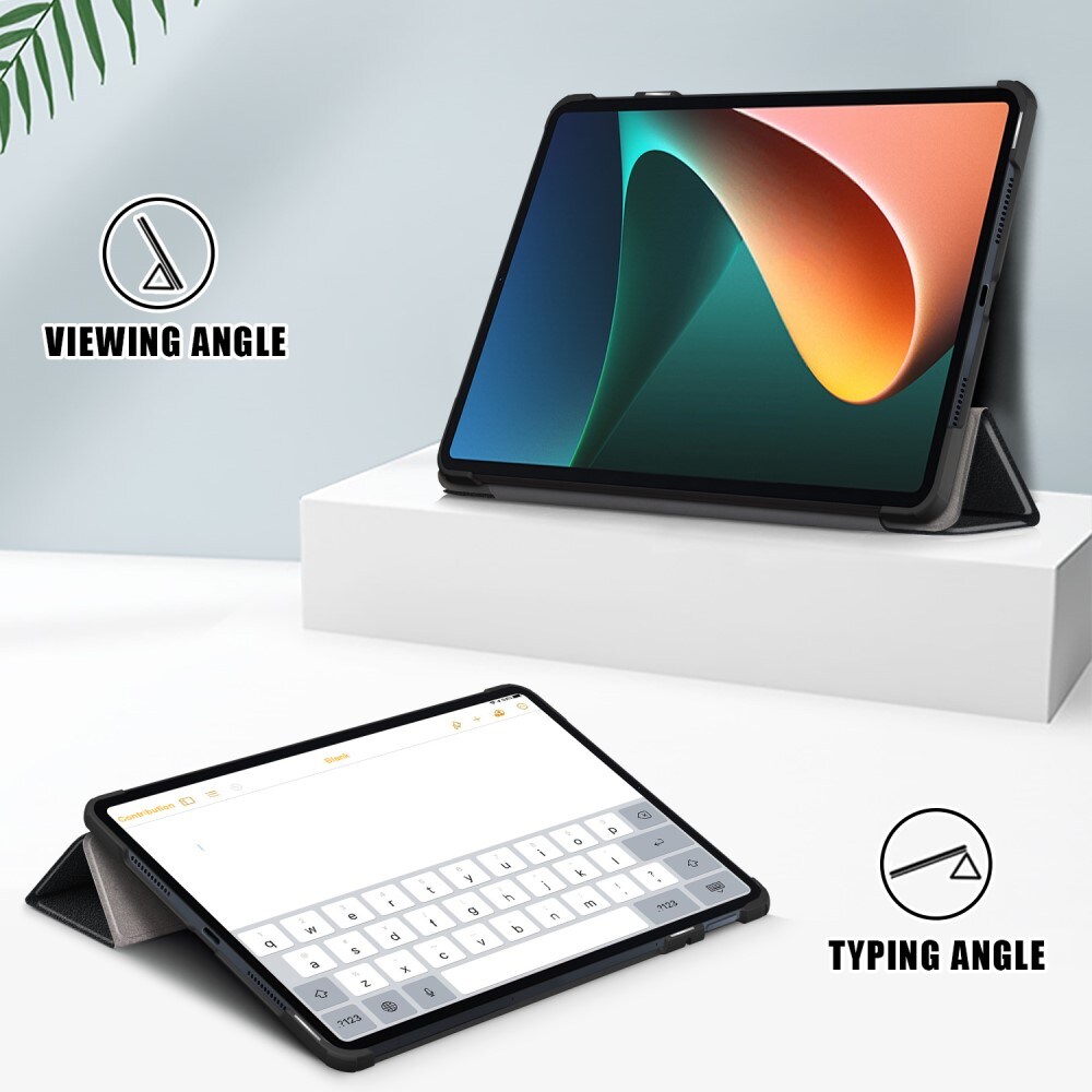 Xiaomi Pad 6 Tri-Fold etui, Sort
