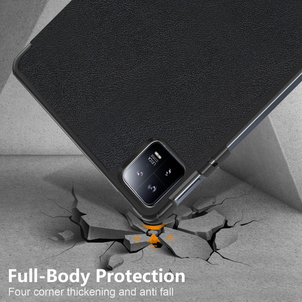 Xiaomi Pad 6 Tri-Fold etui, Sort