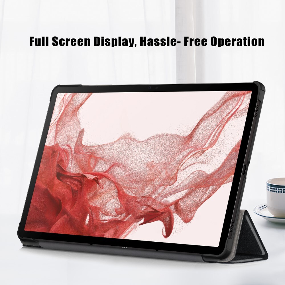 Samsung Galaxy Tab S9 Plus Tri-Fold etui, Sort