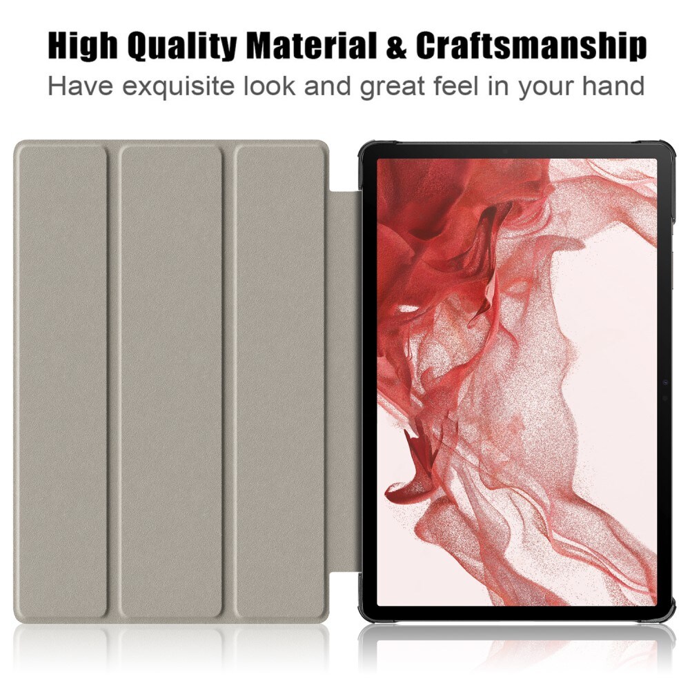 Samsung Galaxy Tab S9 Plus Tri-Fold etui, Sort