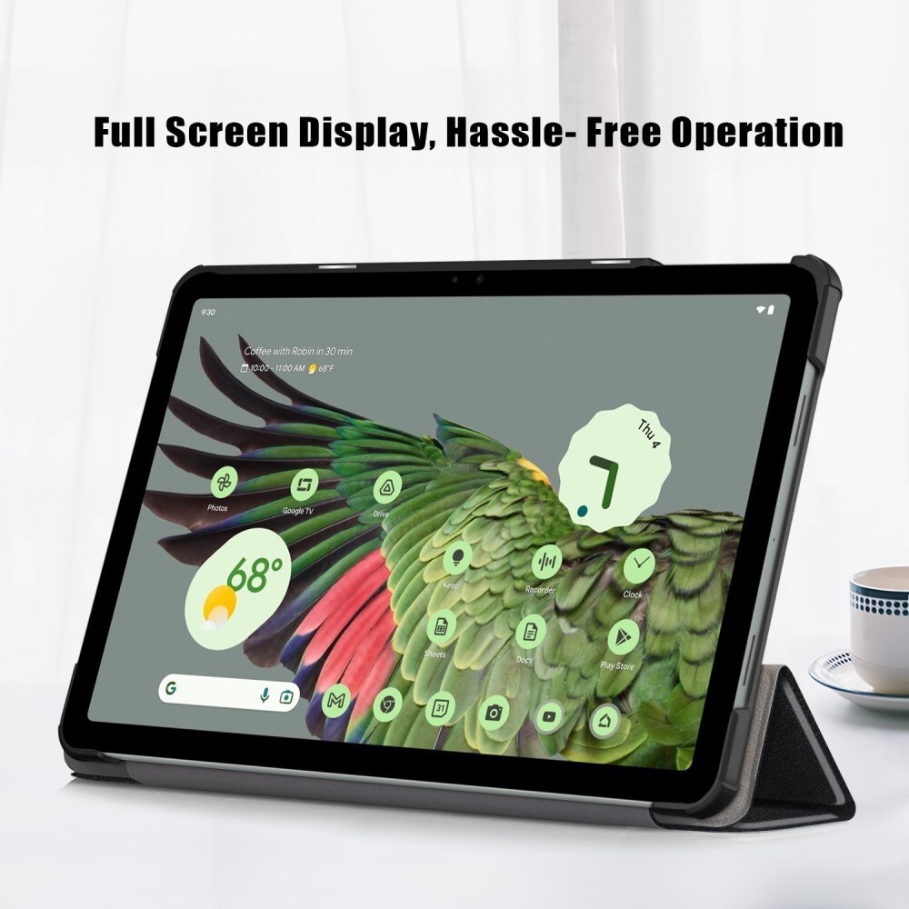 Google Pixel Tablet Tri-Fold etui, Sort