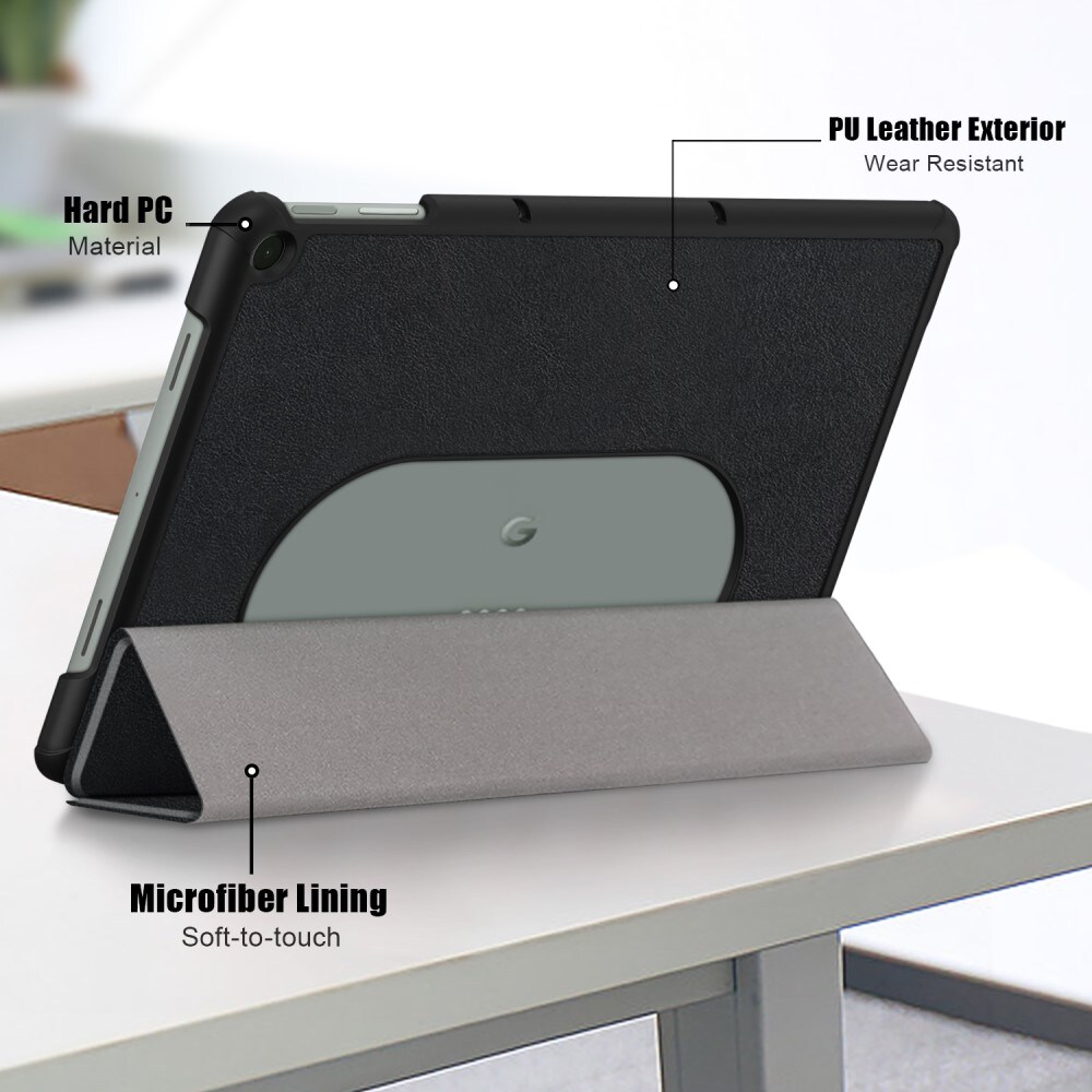 Google Pixel Tablet Tri-Fold etui, Sort