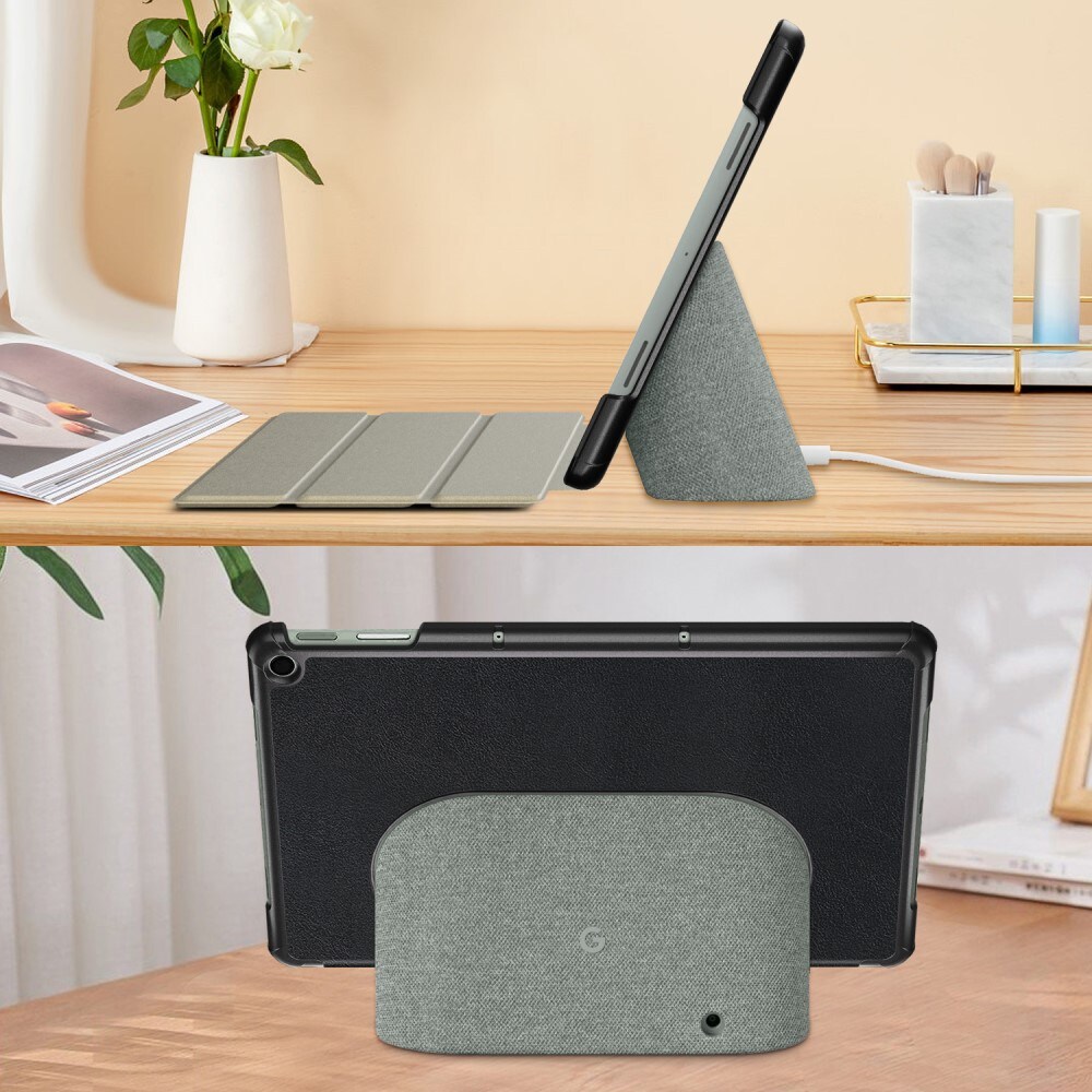 Google Pixel Tablet Tri-Fold etui, Sort
