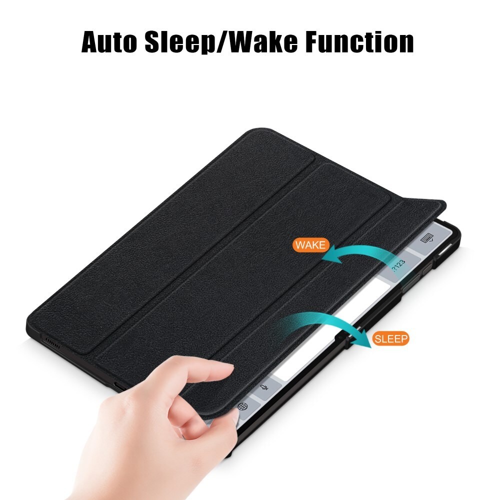 Samsung Galaxy Tab S10 Ultra Tri-Fold etui, Sort