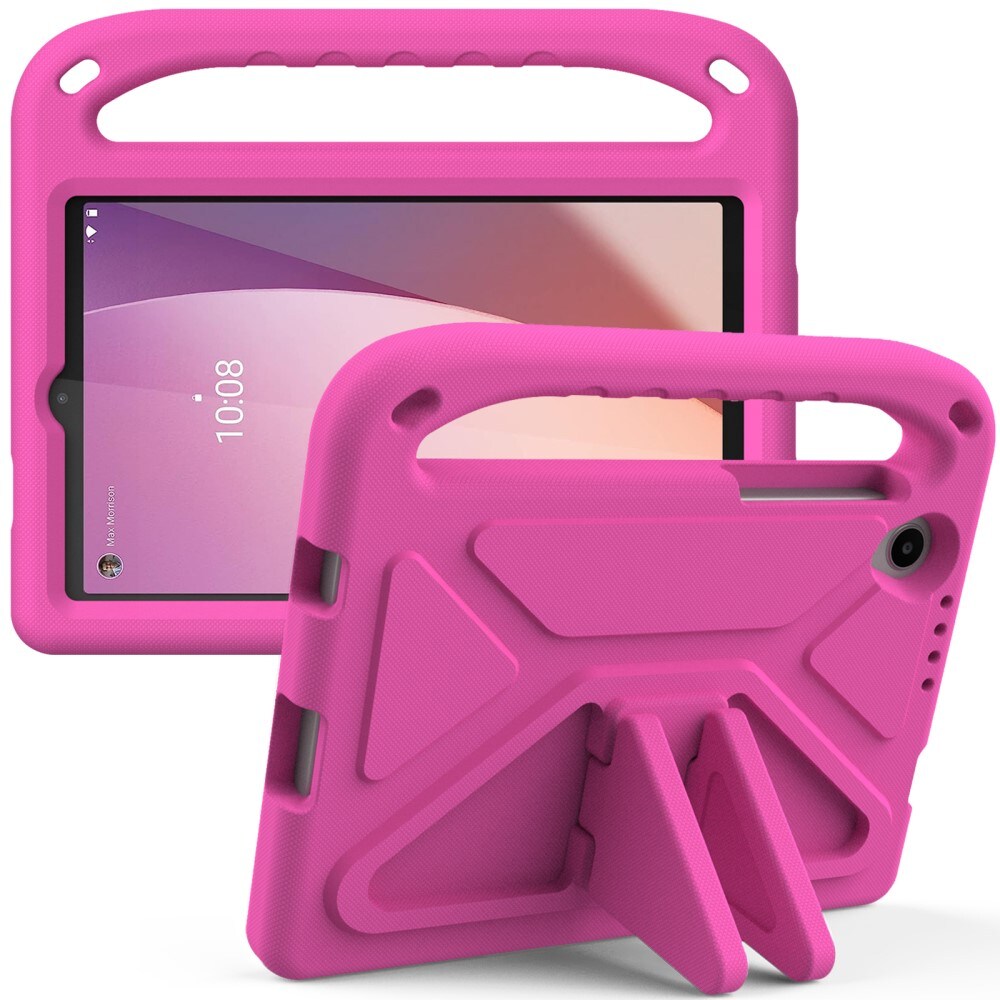  Lenovo Tab M8 (4th Gen) Stødsikkert cover/etui med håndtag - Perfekt til børn, Lyserød