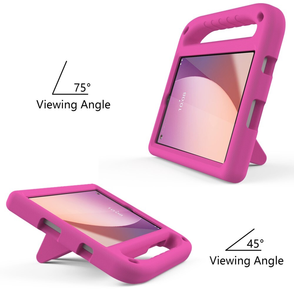  Lenovo Tab M8 (4th Gen) Stødsikkert cover/etui med håndtag - Perfekt til børn, Lyserød
