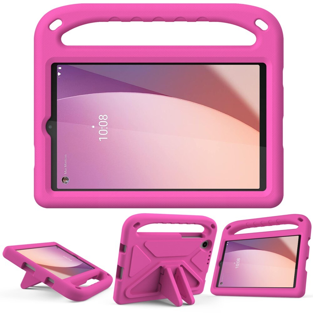  Lenovo Tab M8 (4th Gen) Stødsikkert cover/etui med håndtag - Perfekt til børn, Lyserød