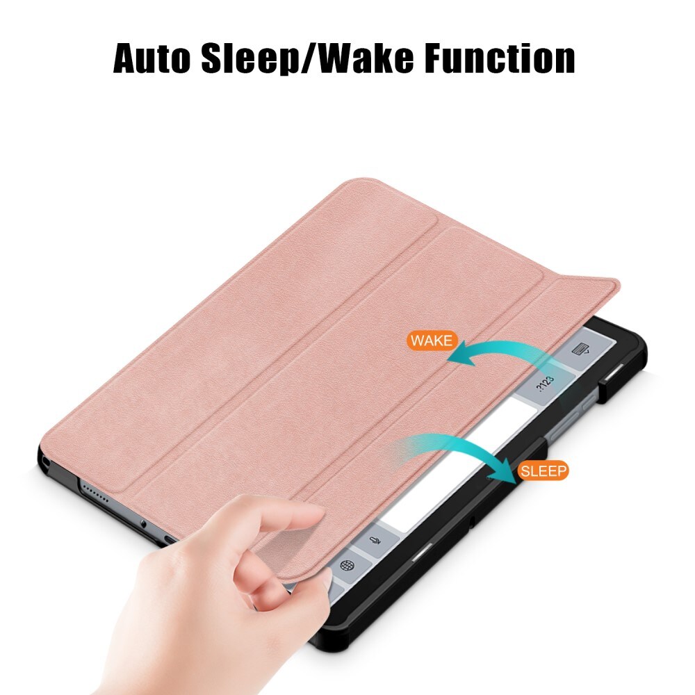 Samsung Galaxy Tab A9 Plus Tri-Fold etui, Rose guld