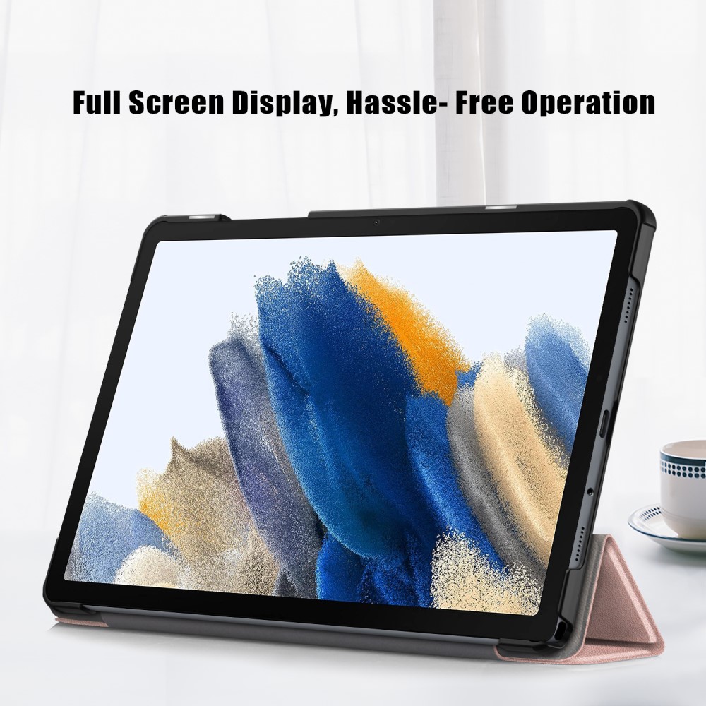 Samsung Galaxy Tab A9 Plus Tri-Fold etui, Rose guld