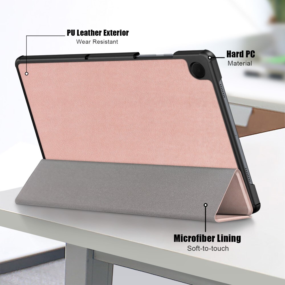 Samsung Galaxy Tab A9 Plus Tri-Fold etui, Rose guld