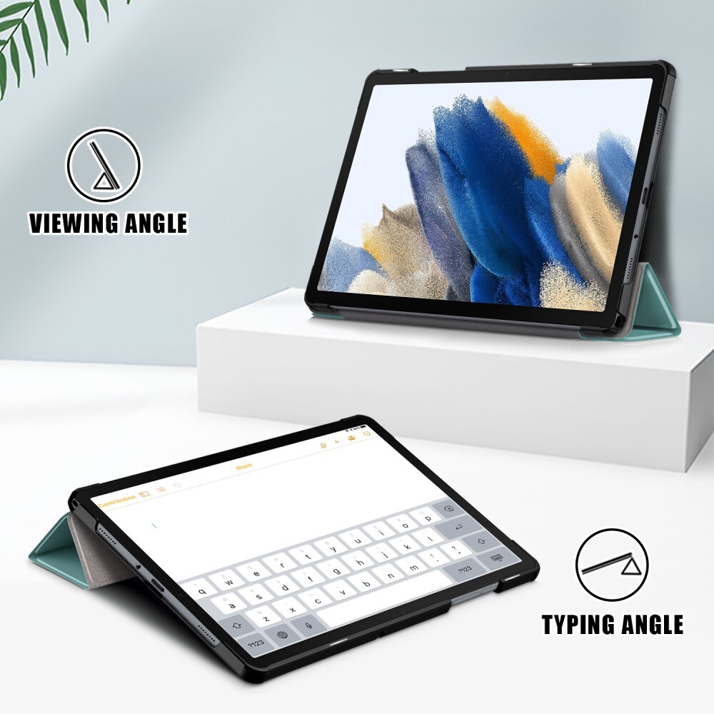 Samsung Galaxy Tab A9 Plus Tri-Fold etui, Grøn