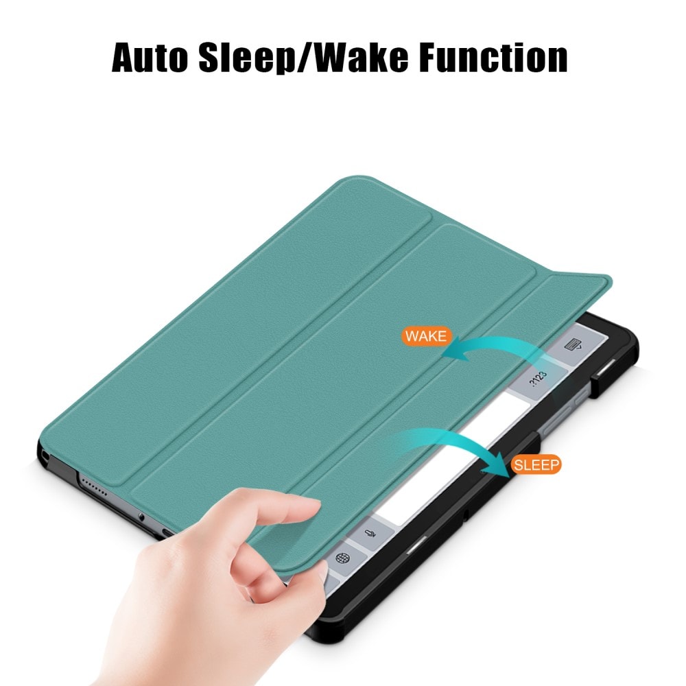 Samsung Galaxy Tab A9 Plus Tri-Fold etui, Grøn