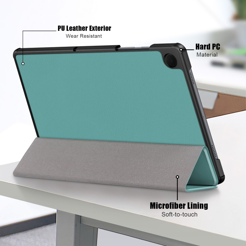 Samsung Galaxy Tab A9 Plus Tri-Fold etui, Grøn