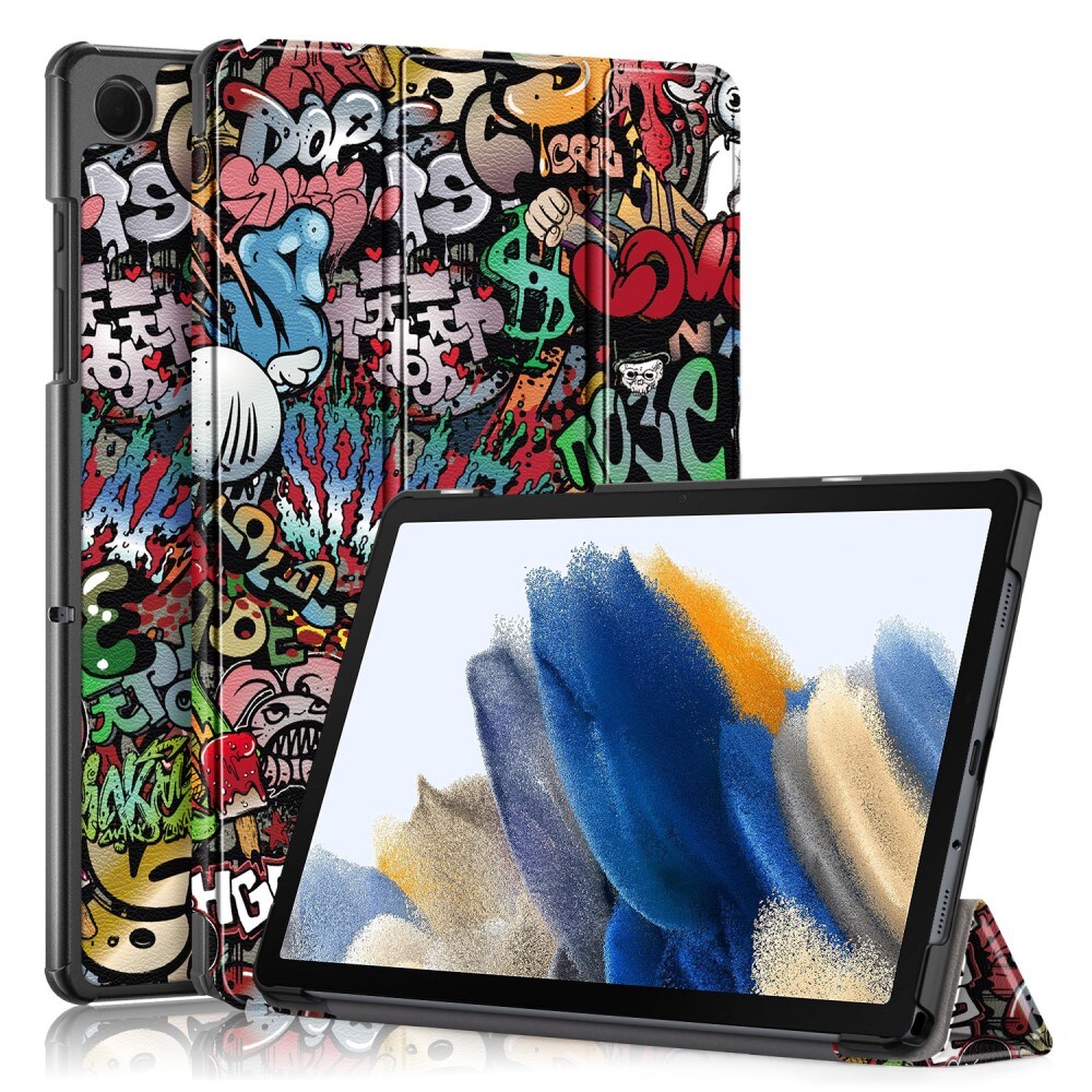 Samsung Galaxy Tab A9 Plus Tri-Fold etui, Graffiti