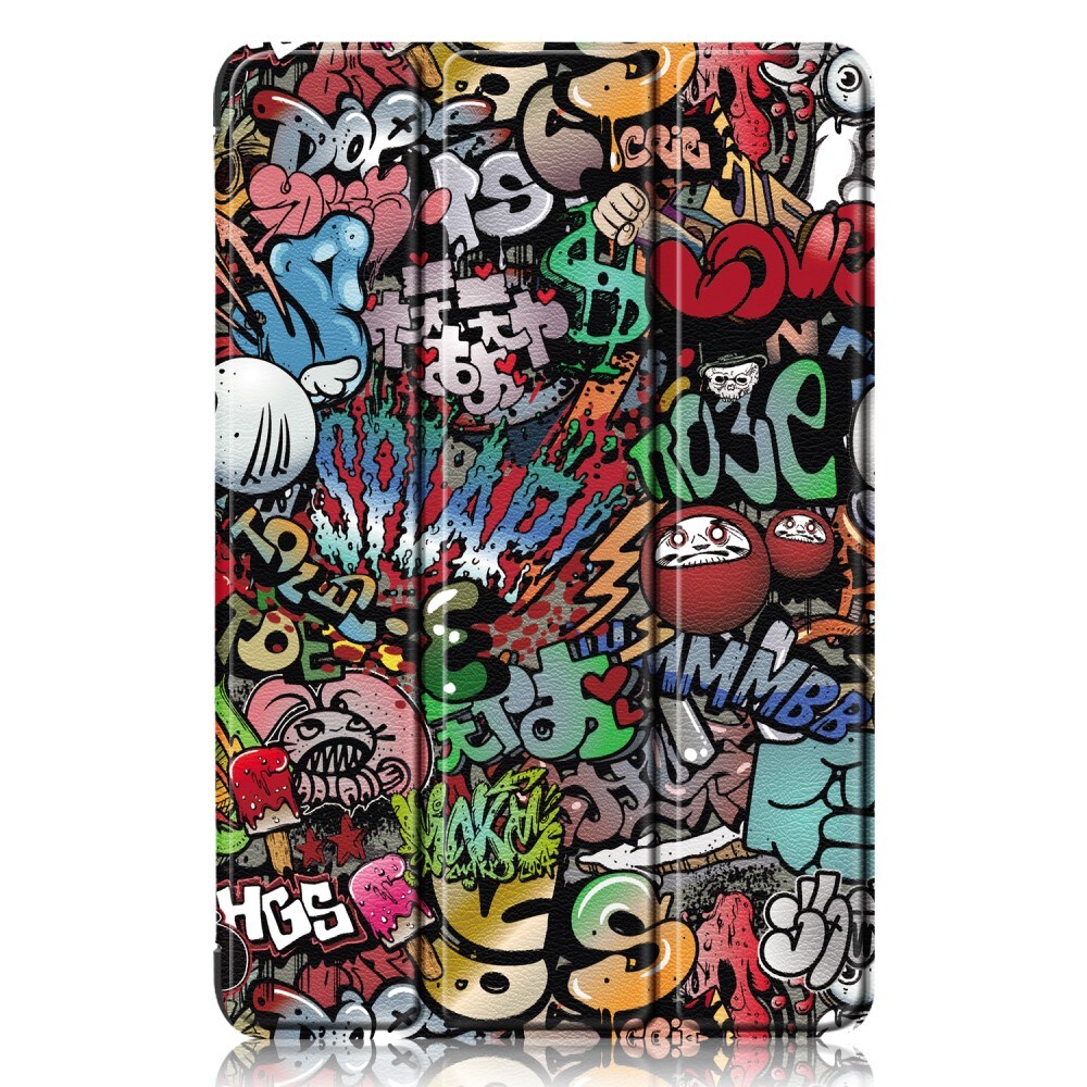 Samsung Galaxy Tab A9 Plus Tri-Fold etui, Graffiti