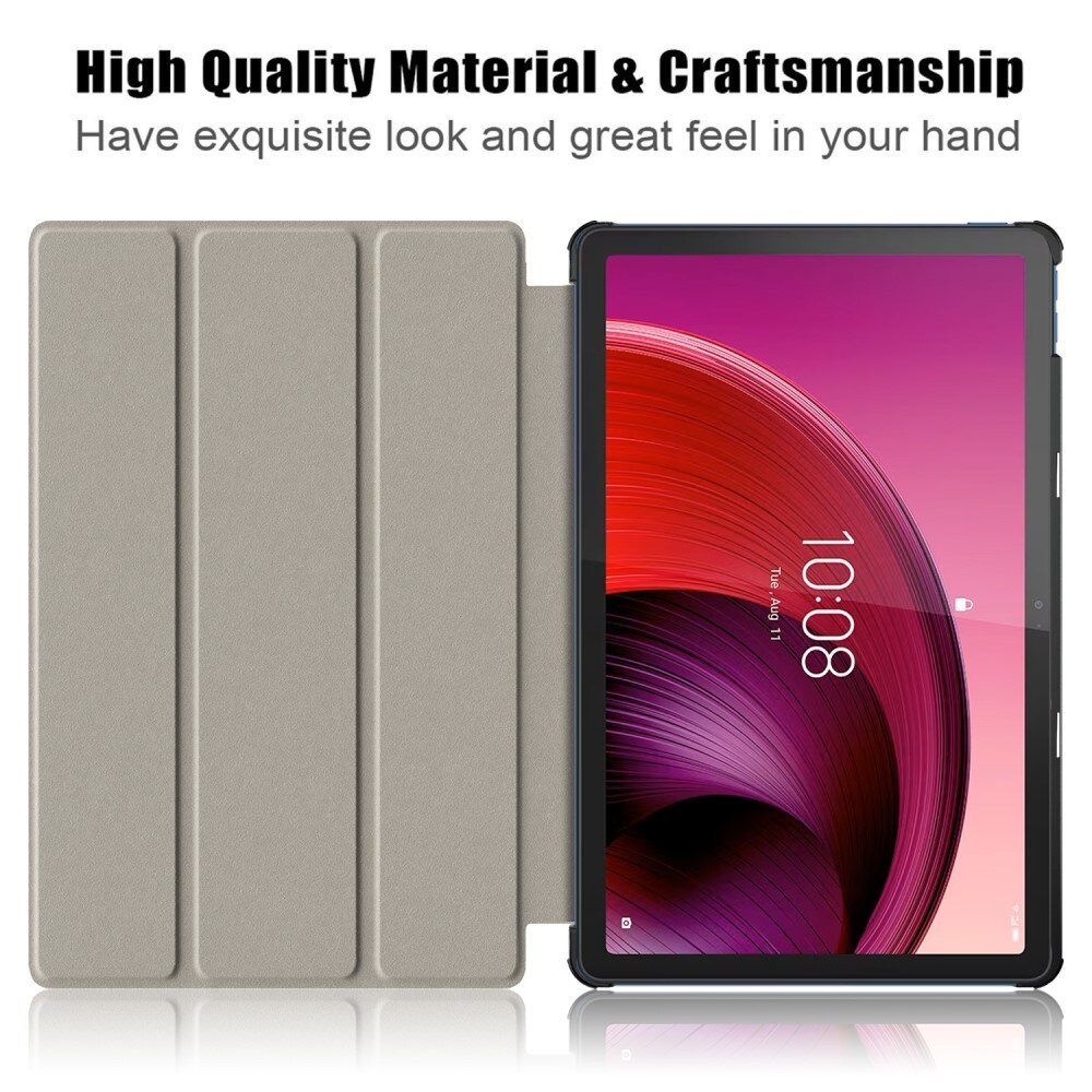  Lenovo Tab M10 5G Tri-Fold etui, Sort