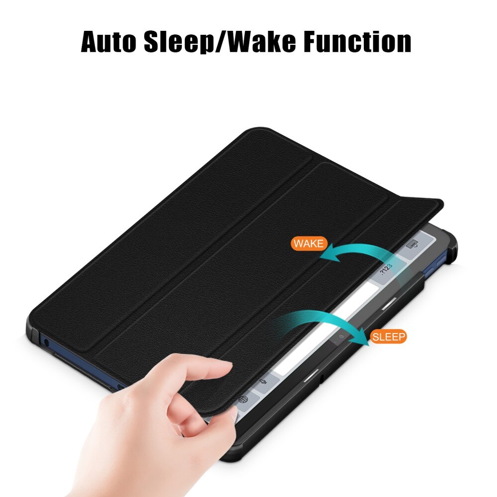  Lenovo Tab M10 5G Tri-Fold etui, Sort