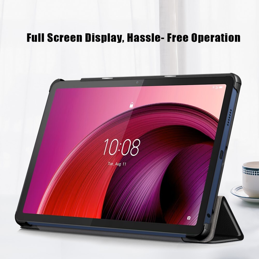  Lenovo Tab M10 5G Tri-Fold etui, Sort