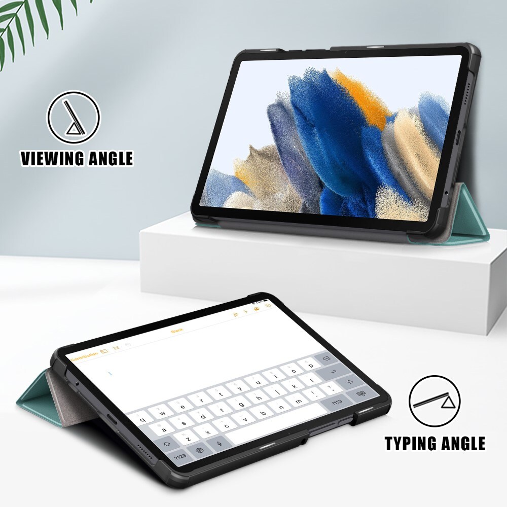 Samsung Galaxy Tab A9 Tri-Fold etui, Grøn