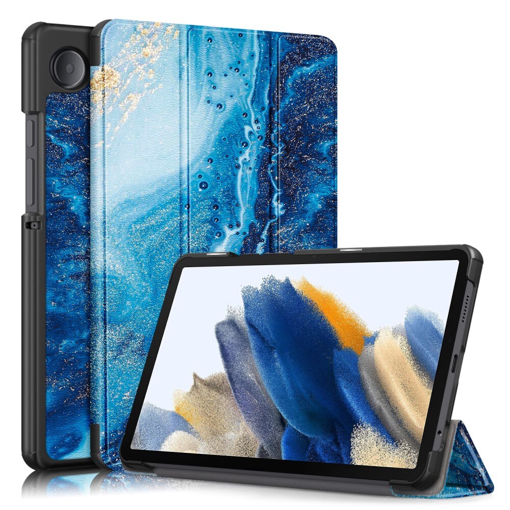 Samsung Galaxy Tab A9 Tri-Fold etui, hav