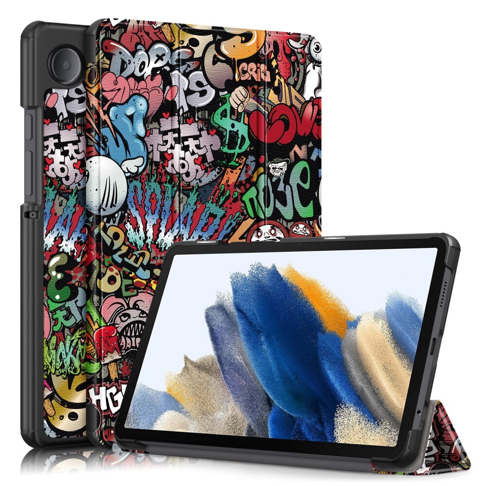 Samsung Galaxy Tab A9 Tri-Fold etui, Graffiti