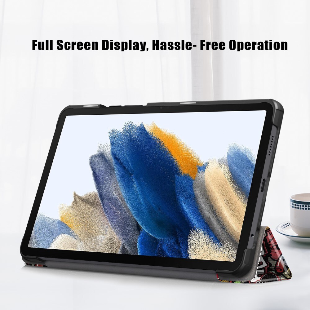 Samsung Galaxy Tab A9 Tri-Fold etui, Graffiti