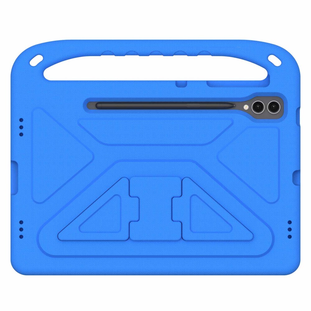 Samsung Galaxy Tab S7 Plus Stødsikkert cover/etui med håndtag - Perfekt til børn, Blå