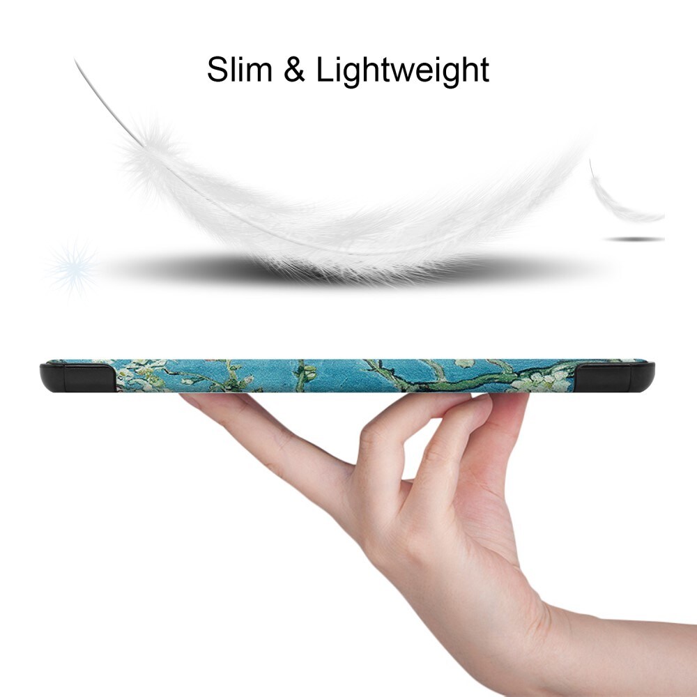 Samsung Galaxy Tab S10 FE Tri-Fold etui, Kirsebærblomster