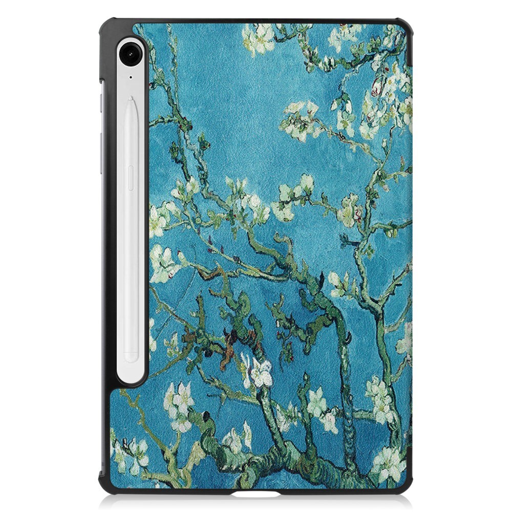 Samsung Galaxy Tab S10 FE Tri-Fold etui, Kirsebærblomster