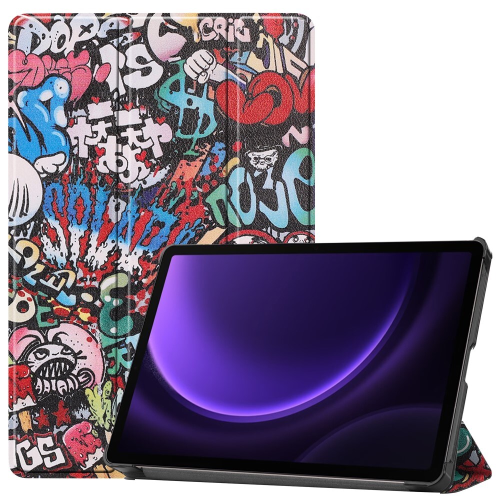 Samsung Galaxy Tab S10 FE Tri-Fold etui, Graffiti