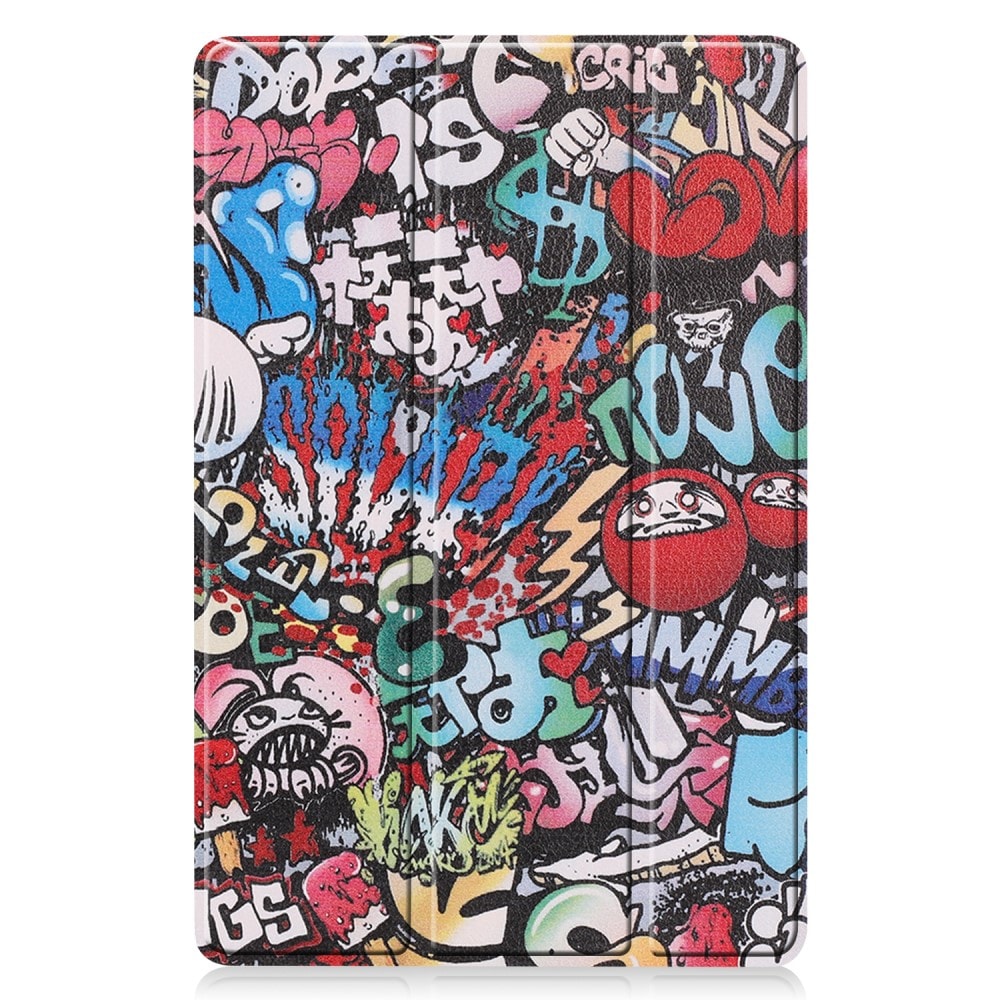 Samsung Galaxy Tab S9 FE Tri-Fold etui, Graffiti