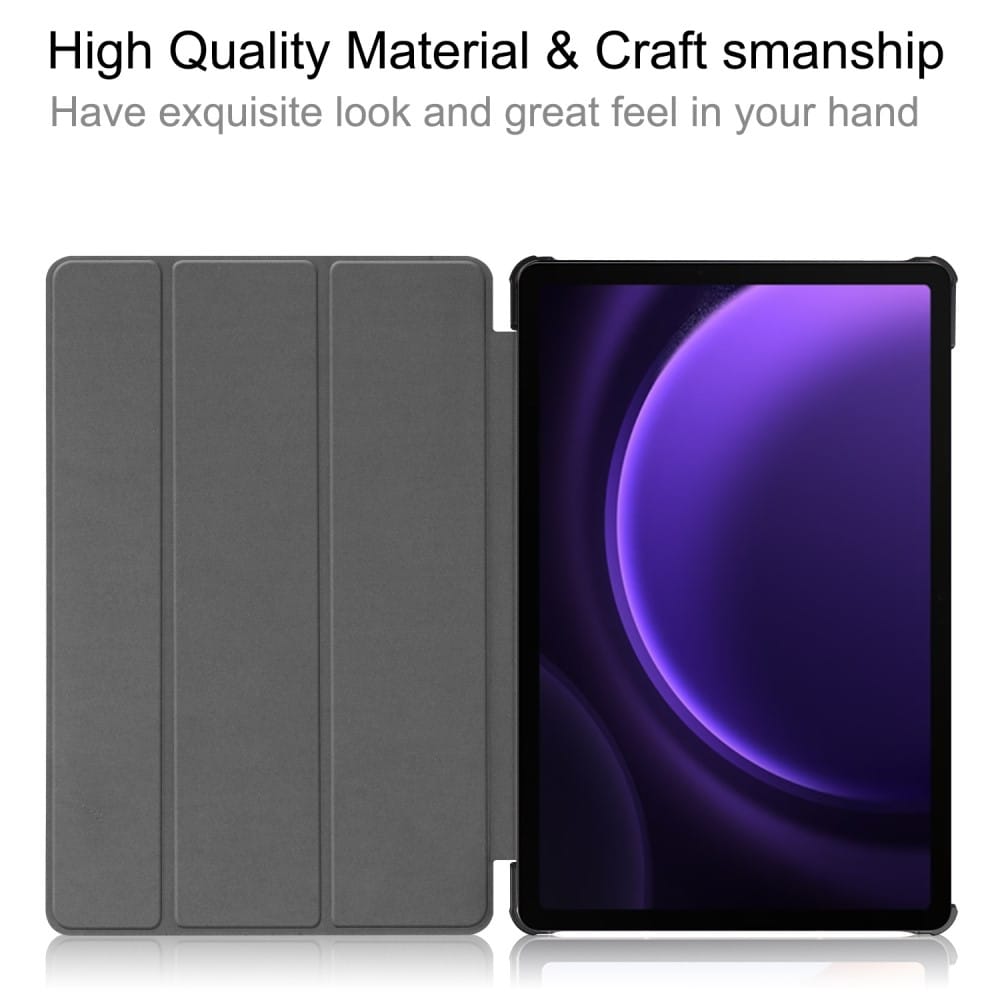 Samsung Galaxy Tab S10 FE Tri-Fold etui, Sort