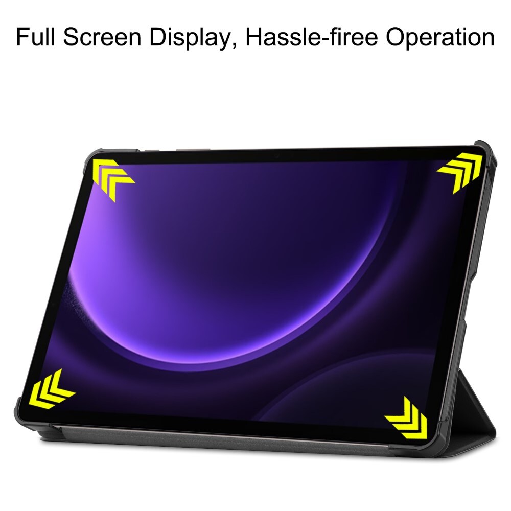 Samsung Galaxy Tab S10 FE Tri-Fold etui, Sort