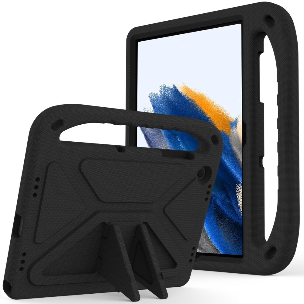 Samsung Galaxy Tab A9 Plus Stødsikkert cover/etui med håndtag - Perfekt til børn, Sort