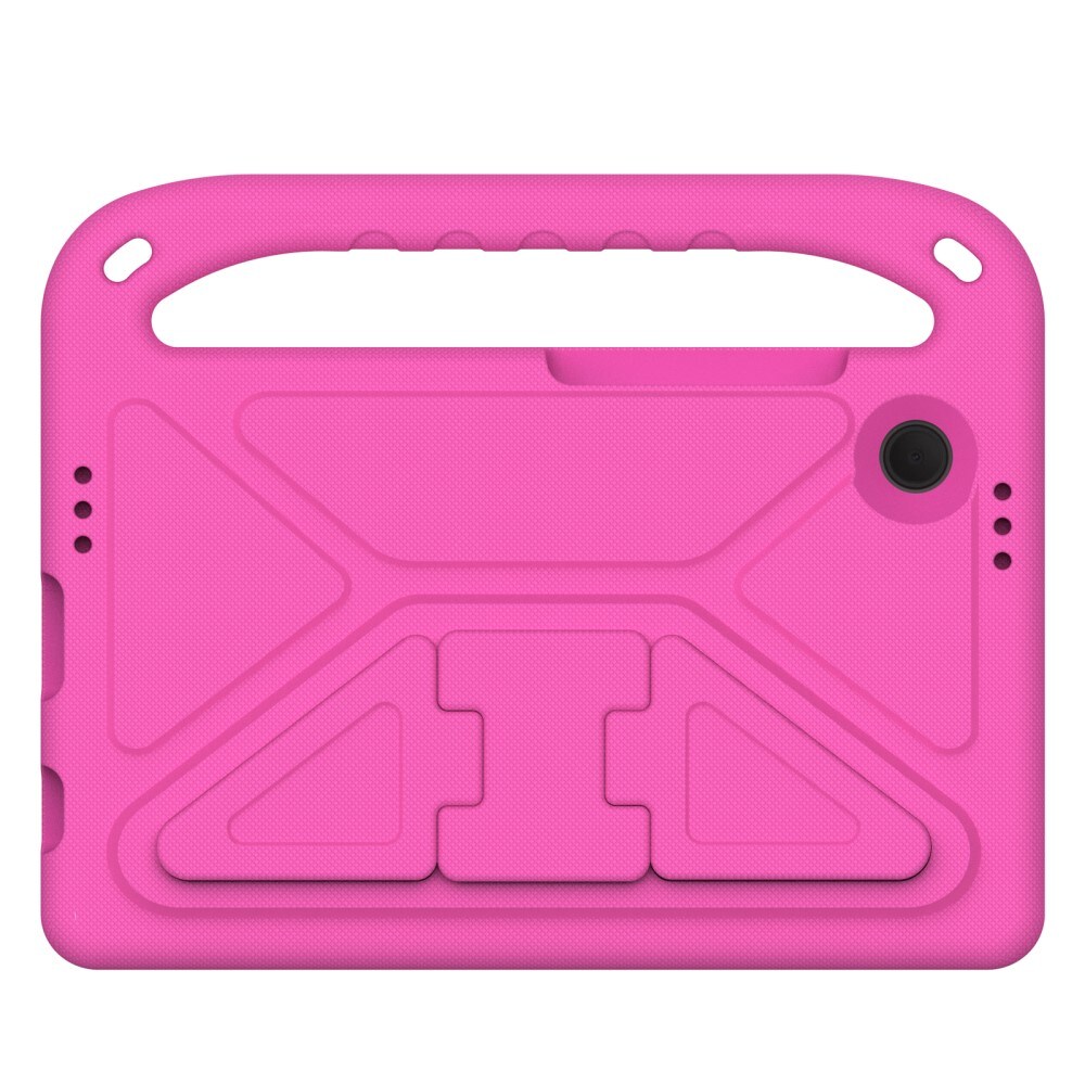 Samsung Galaxy Tab A9 Stødsikkert cover/etui med håndtag - Perfekt til børn, Lyserød